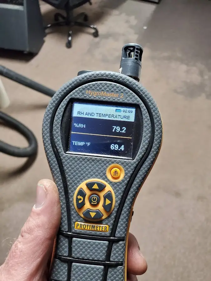 Moisture meter humidity assessment for Fire & Smoke Damage Restoration in De Queen